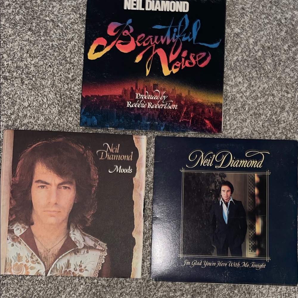 Neil Diamond Vinyl Record Collection